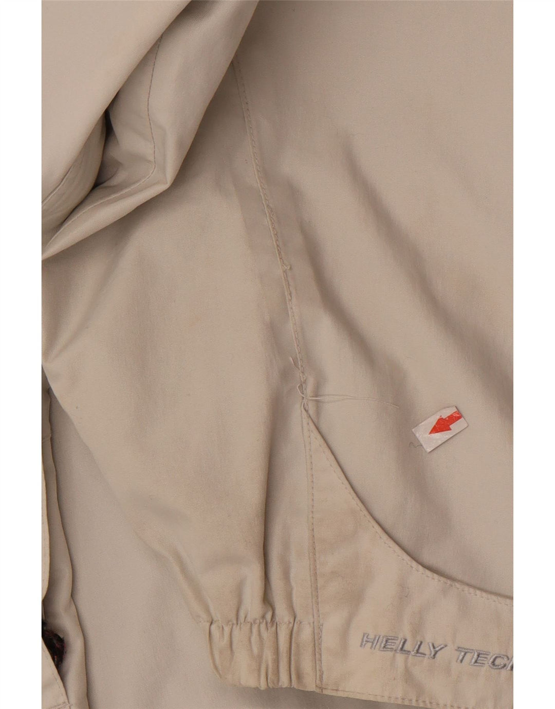 Helly Hansen Herren-Regenjacke mit Kapuze, UK 40, Größe L, gebrochenes weißes Nylon