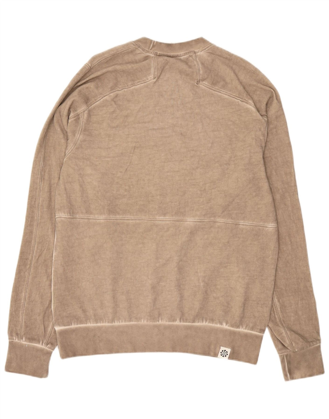 Nike Herren-Sweatshirt mit Grafik, mittelbeige Baumwolle