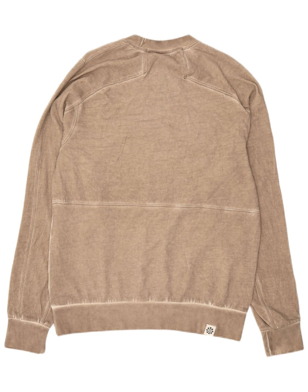 Nike Herren-Sweatshirt mit Grafik, mittelbeige Baumwolle