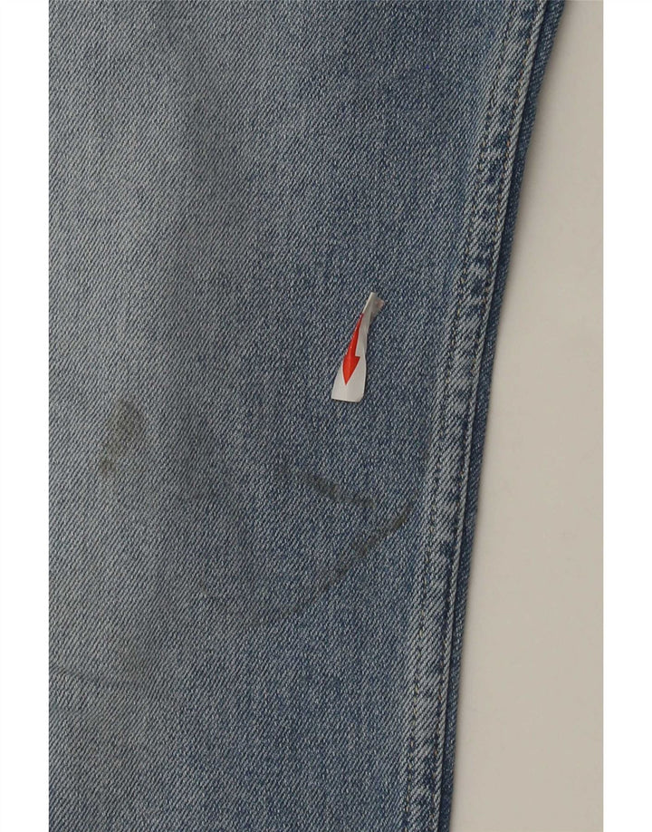 Jack & Jones Herren Straight Jeans W31 L34 Blaue Baumwolle