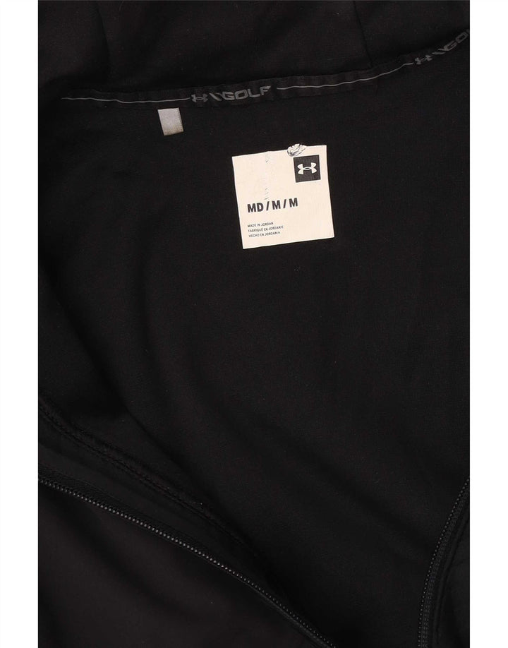 Under Armour Herren-Kapuzenpullover mit Reißverschluss, mittelgroß, Schwarz