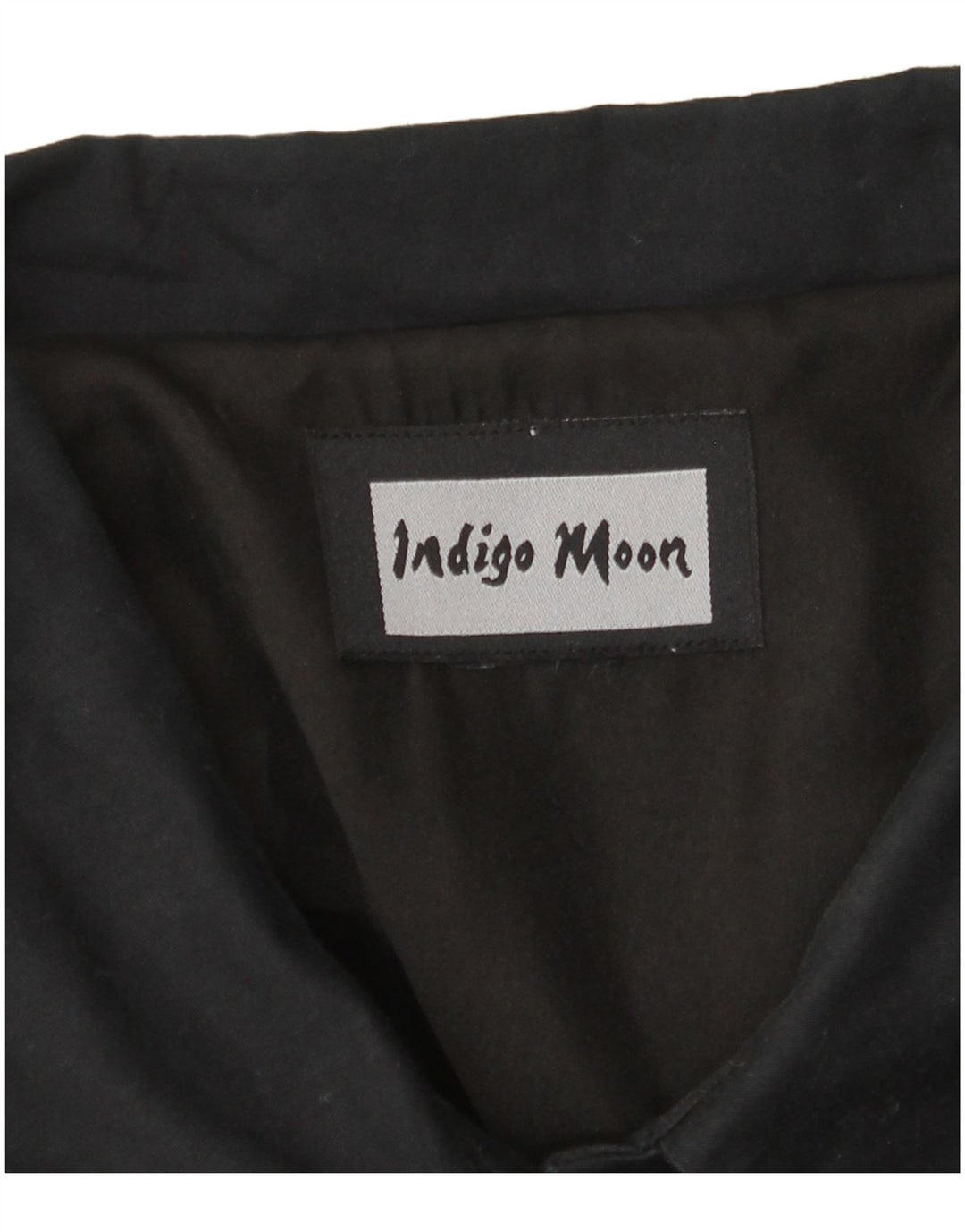 INDIGO MOON Damen Übergroße Bomberjacke UK 22 3XL Schwarzer Schmetterling