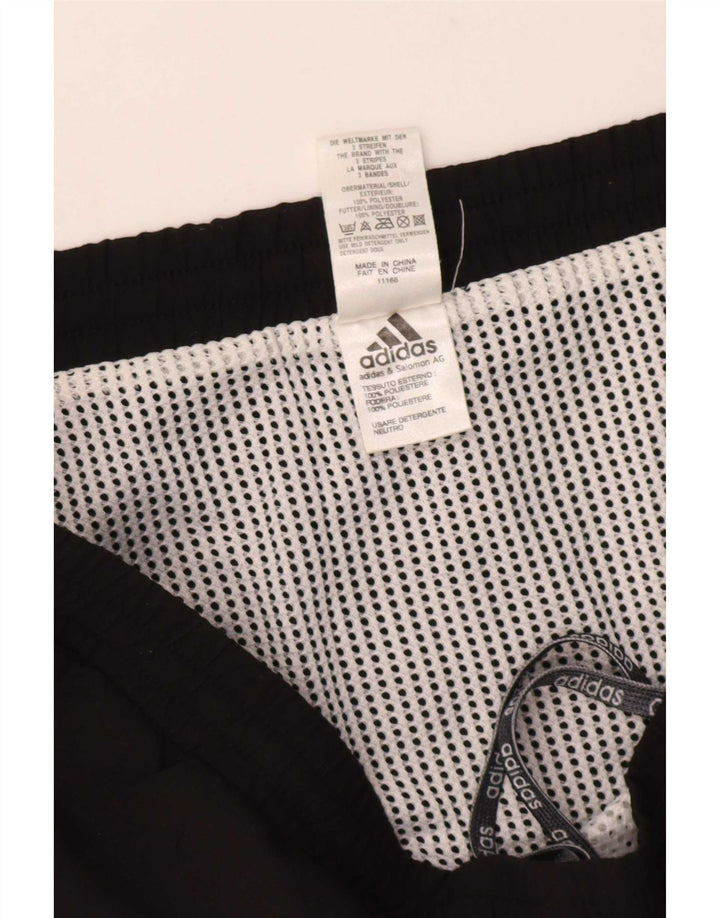 Adidas Herren Sportshorts Mittelschwarzes Colourblock-Polyester