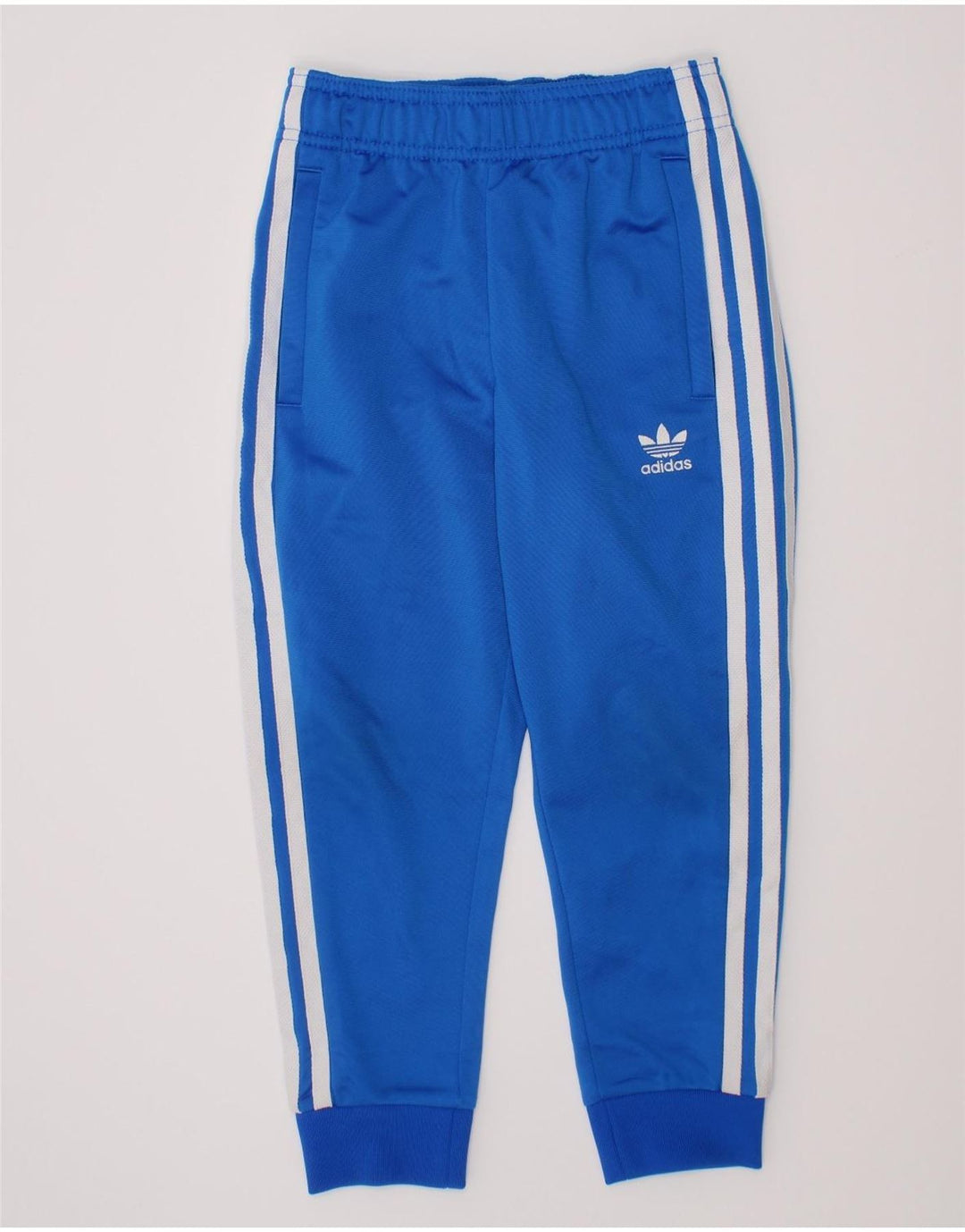 Adidas Jungen Jogger-Trainingshose, 5–6 Jahre, blaues Polyester