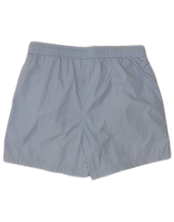 Ellesse Damen Sportshorts UK 14 Mittelblaues Polyamid