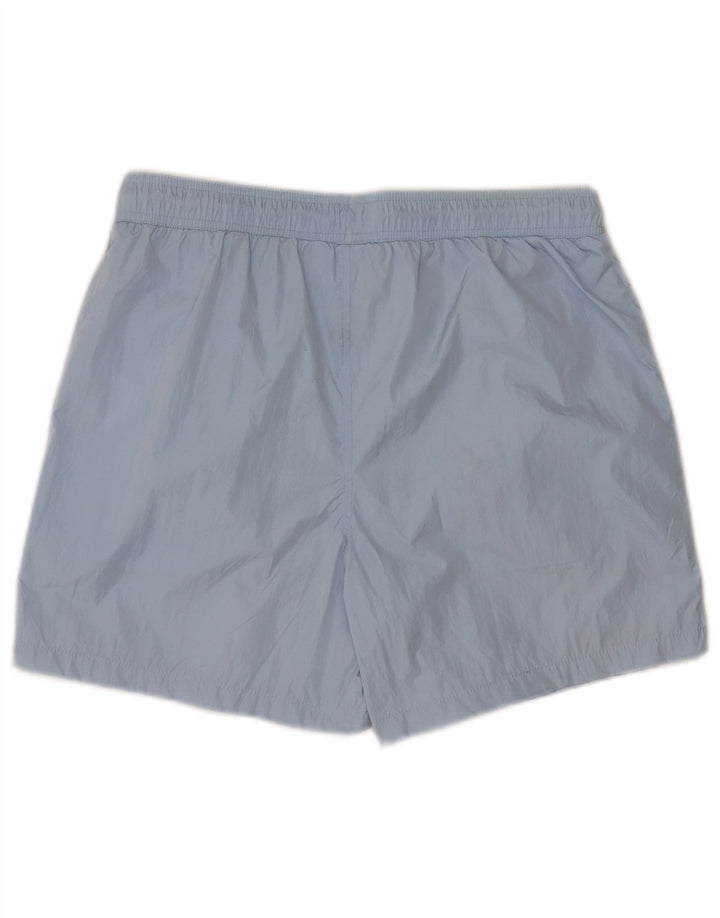 Ellesse Damen Sportshorts UK 14 Mittelblaues Polyamid
