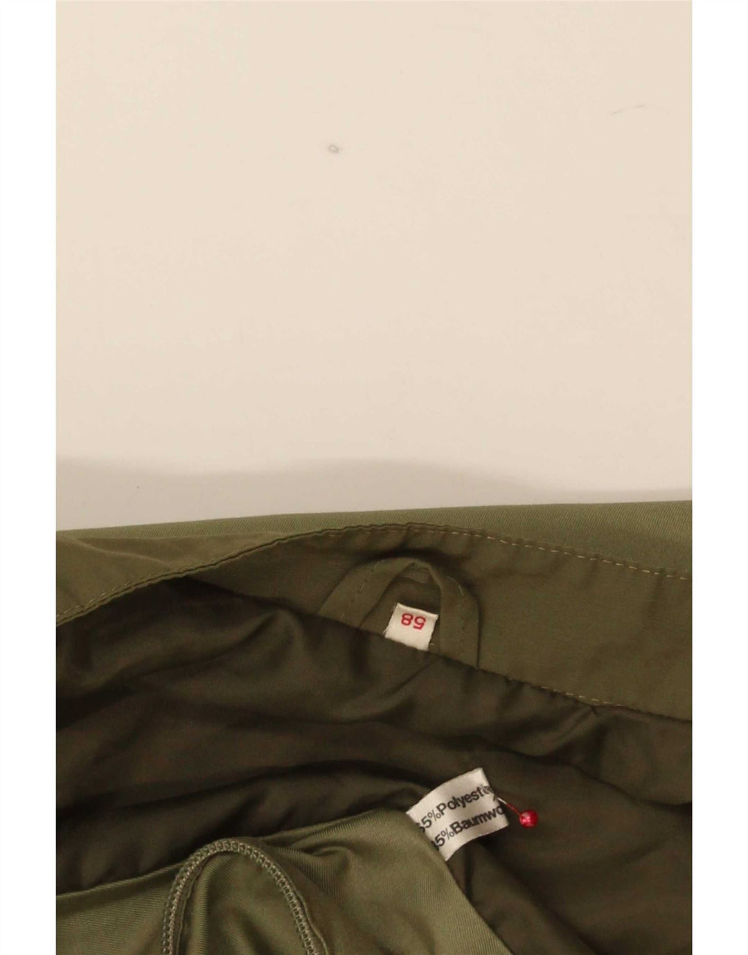 Vintage Herren Bomberjacke IT 58 3XL Grün Polyester