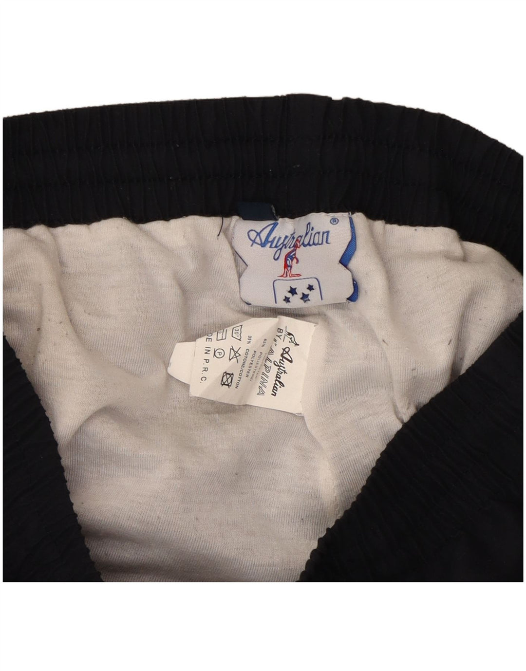 AUSTRALIAN L'ALPINA Damen Trainingshose UK 12 Medium Schwarz