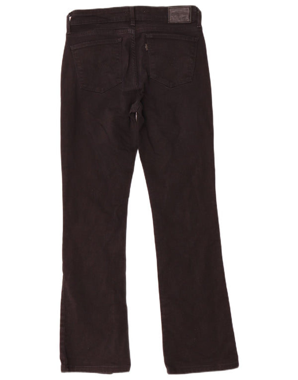 Levi's Damen 715 Bootcut Jeans W27 L28 Schwarz