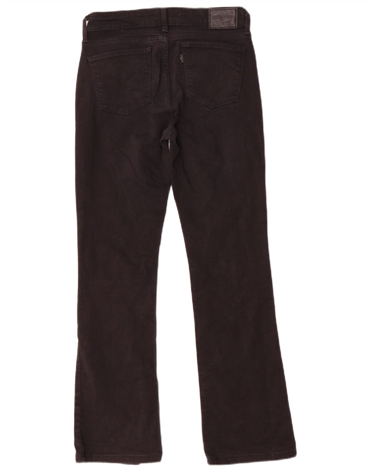 Levi's Damen 715 Bootcut Jeans W27 L28 Schwarz