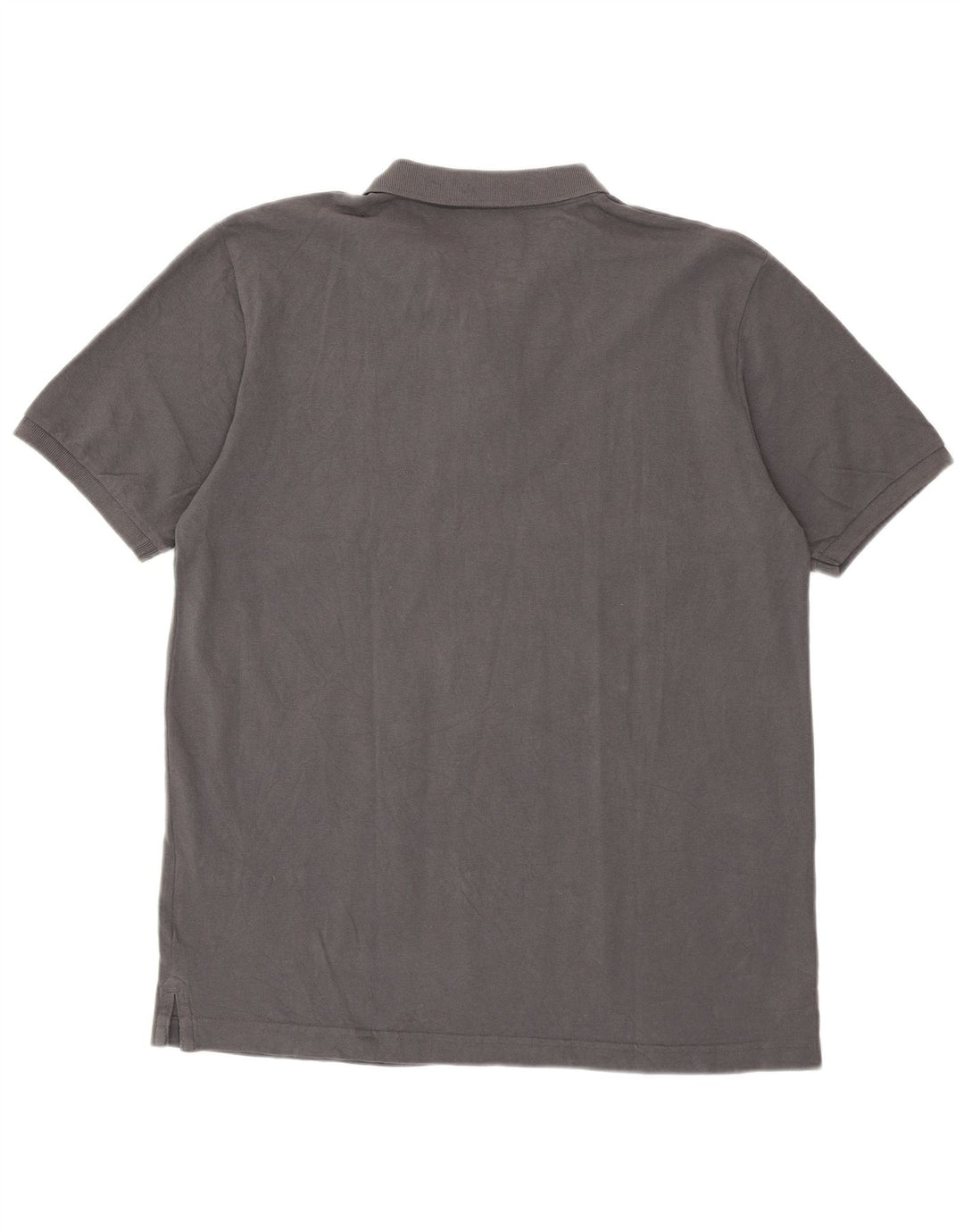 Dack's Herren-Poloshirt, große graue Baumwolle