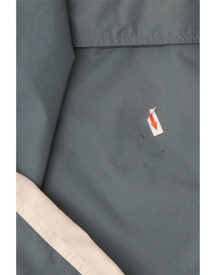 Puma Herren Loose Fit Anorak Jacke UK 38 Mittelblau Farbblock