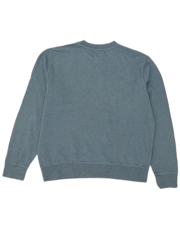 Dockers Herren Sweatshirt Pullover XL Blau Baumwolle