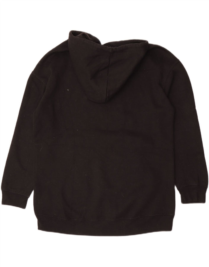 Zara Herren-Kapuzenpullover mit lockerer Passform, Größe S, Schwarz, Polyester