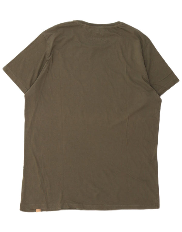 Penn-rich Herren-T-Shirt mit Grafik, 2XL, grüne Baumwolle