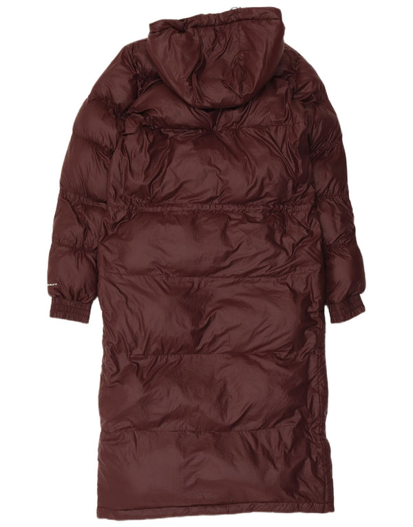 Columbia Damen Omni-Heat Hooded Oversized Wattierter Mantel UK 10 Small Kastanienbraun