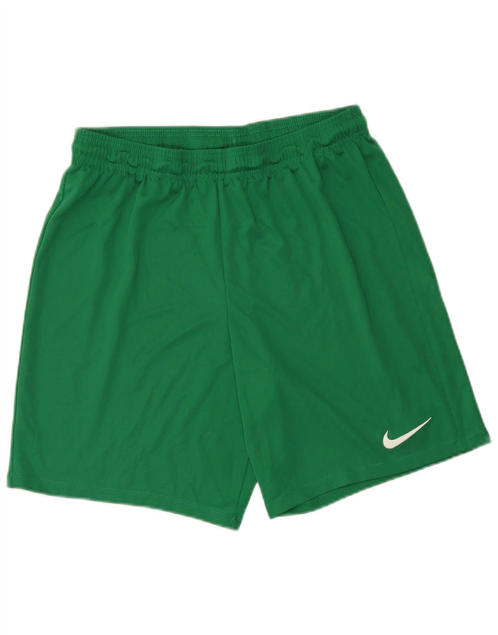 NIKE Herren Sportshorts XL Grün Polyester