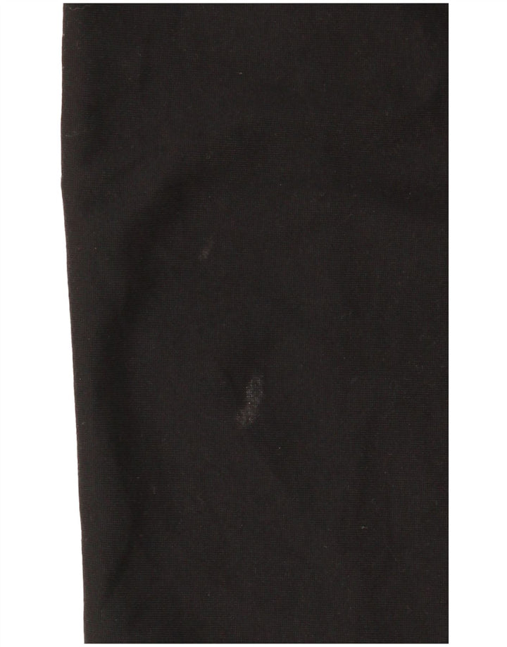 Topshop Damen Bleistiftrock UK 10 Small W28 Schwarz Polyester