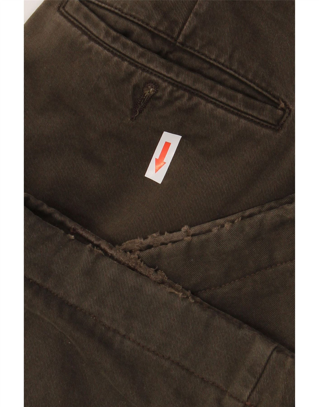 Burberry Herren Pegged Chino Hose IT 50 Medium W32 L29 Braune Baumwolle