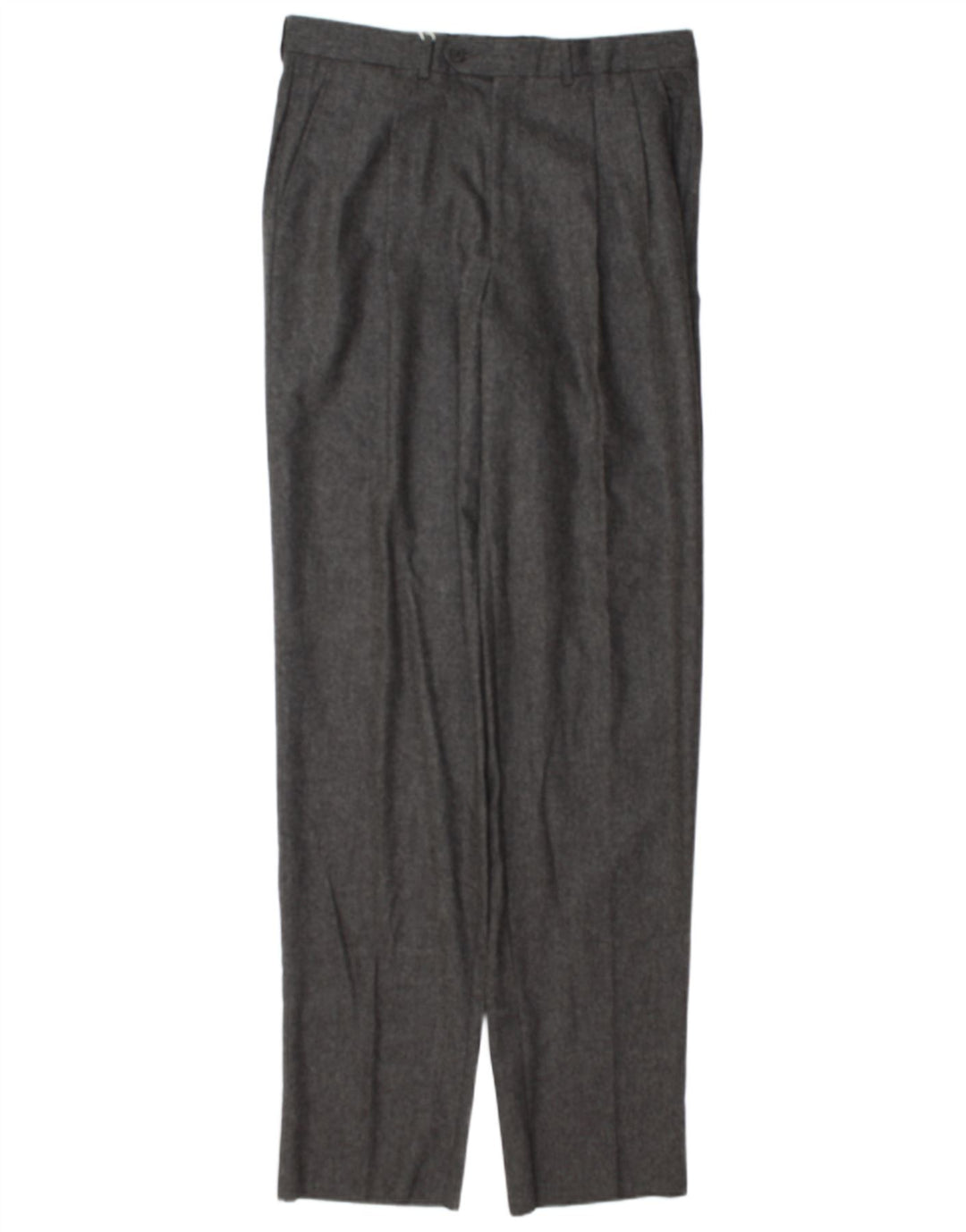 Basile Mens Pegged Suit Hose IT 48 Medium W32 L37 Graue Wolle