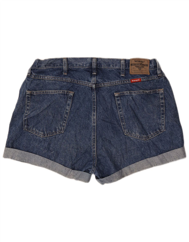 Wrangler Damen-Jeansshorts mit normaler Passform, W40, 2XL, blaue Baumwolle