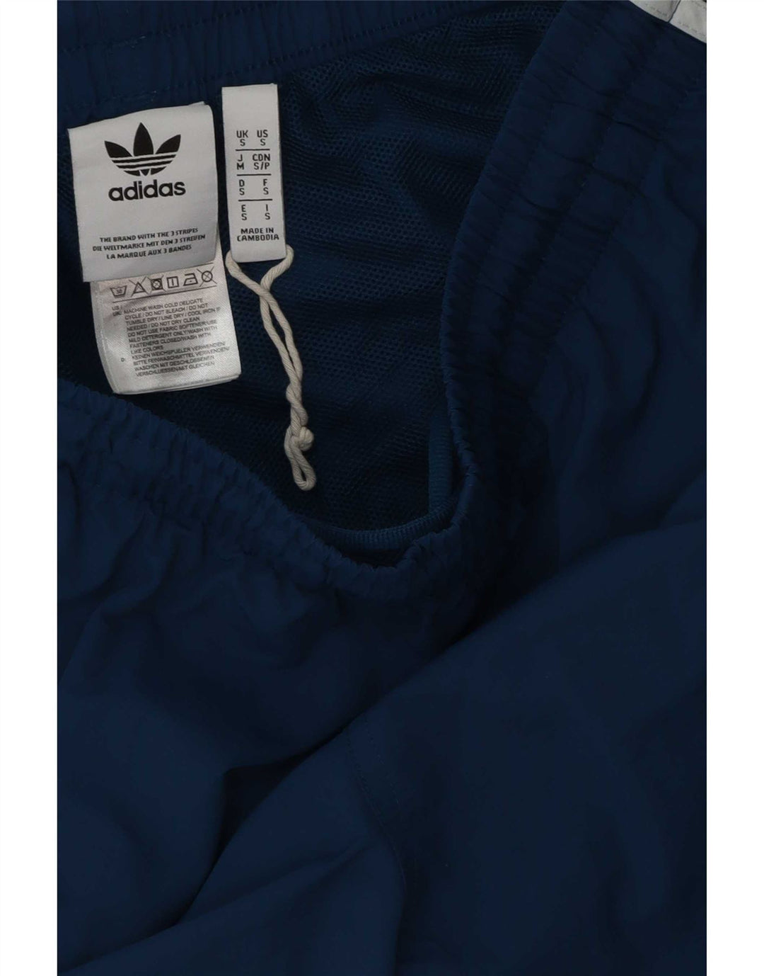 Adidas Herren Sportshorts Small Blau Polyester Sport