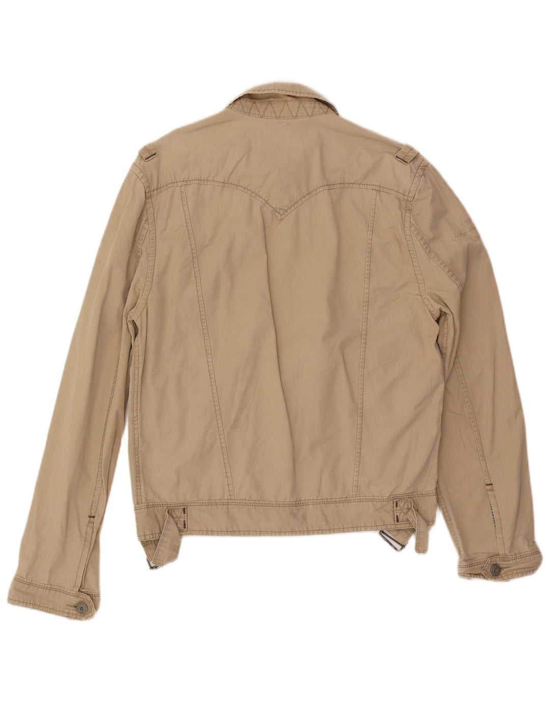 Levi's Herren Militärjacke UK 40 Large Beige Baumwolle