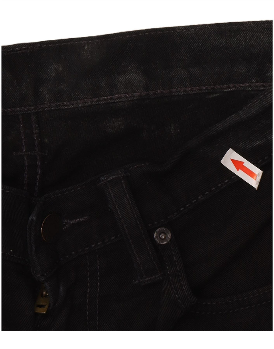 Levi's Herren 514 Straight Jeans W34 L32 Schwarze Baumwolle