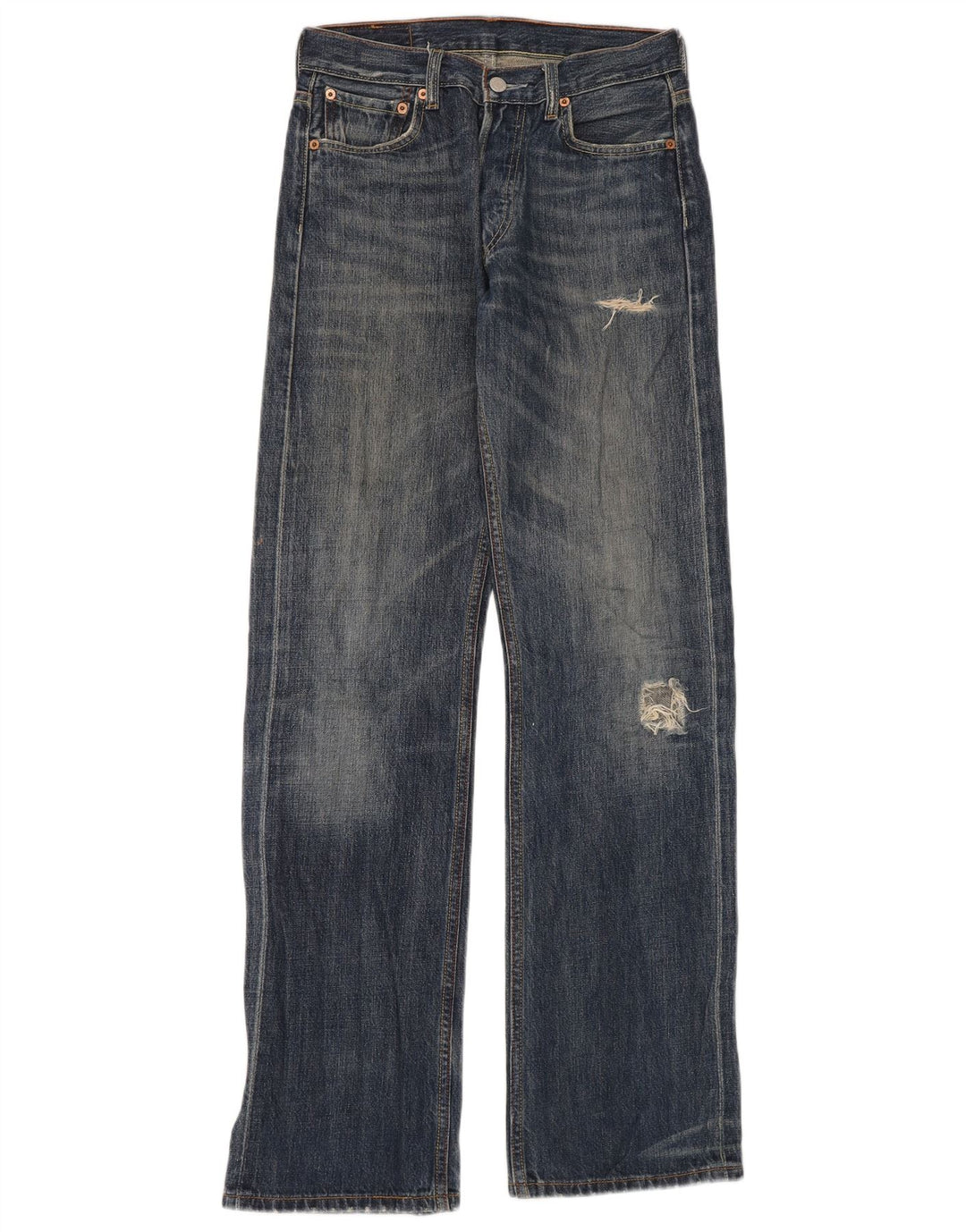 Levi's Herren Distressed Jeans mit weitem Bein, W29 L34, blaue Baumwolle