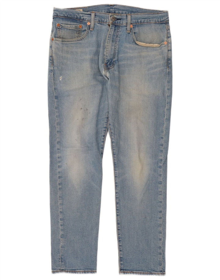 Levi's Herren 512 Slim Tapered Jeans W32 L30 Blaue Baumwolle