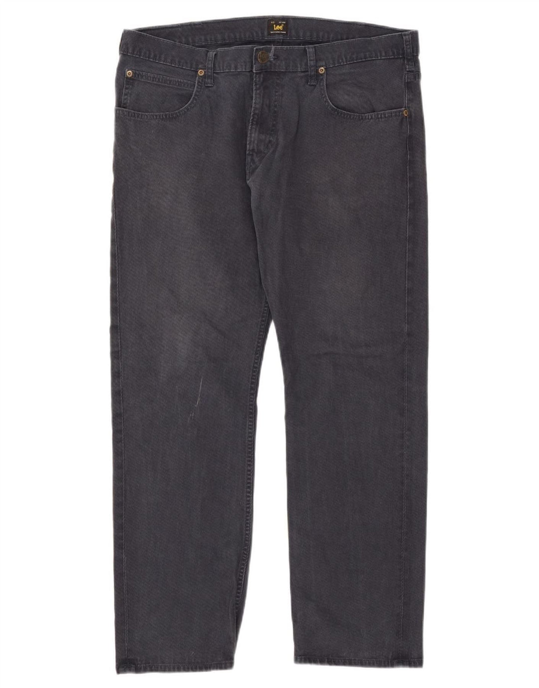 Lee Herren Blake Straight Jeans W36 L30 Blaue Baumwolle