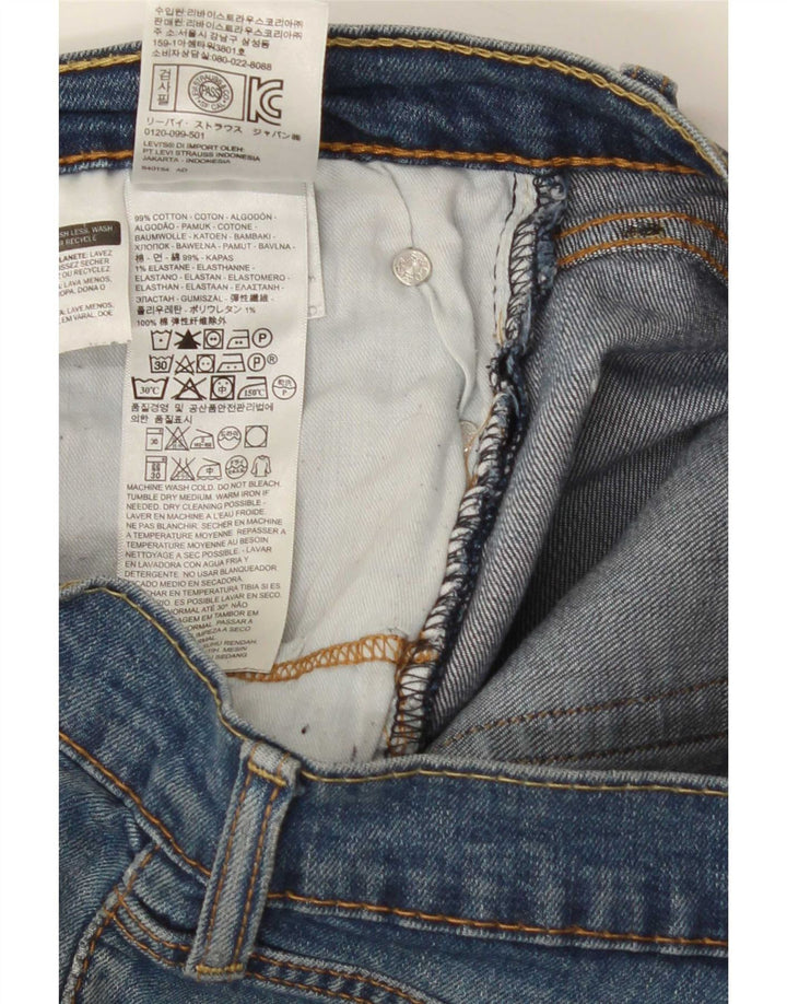 Levi's Herren 511 Slim Jeans W34 L32 Blaue Baumwolle