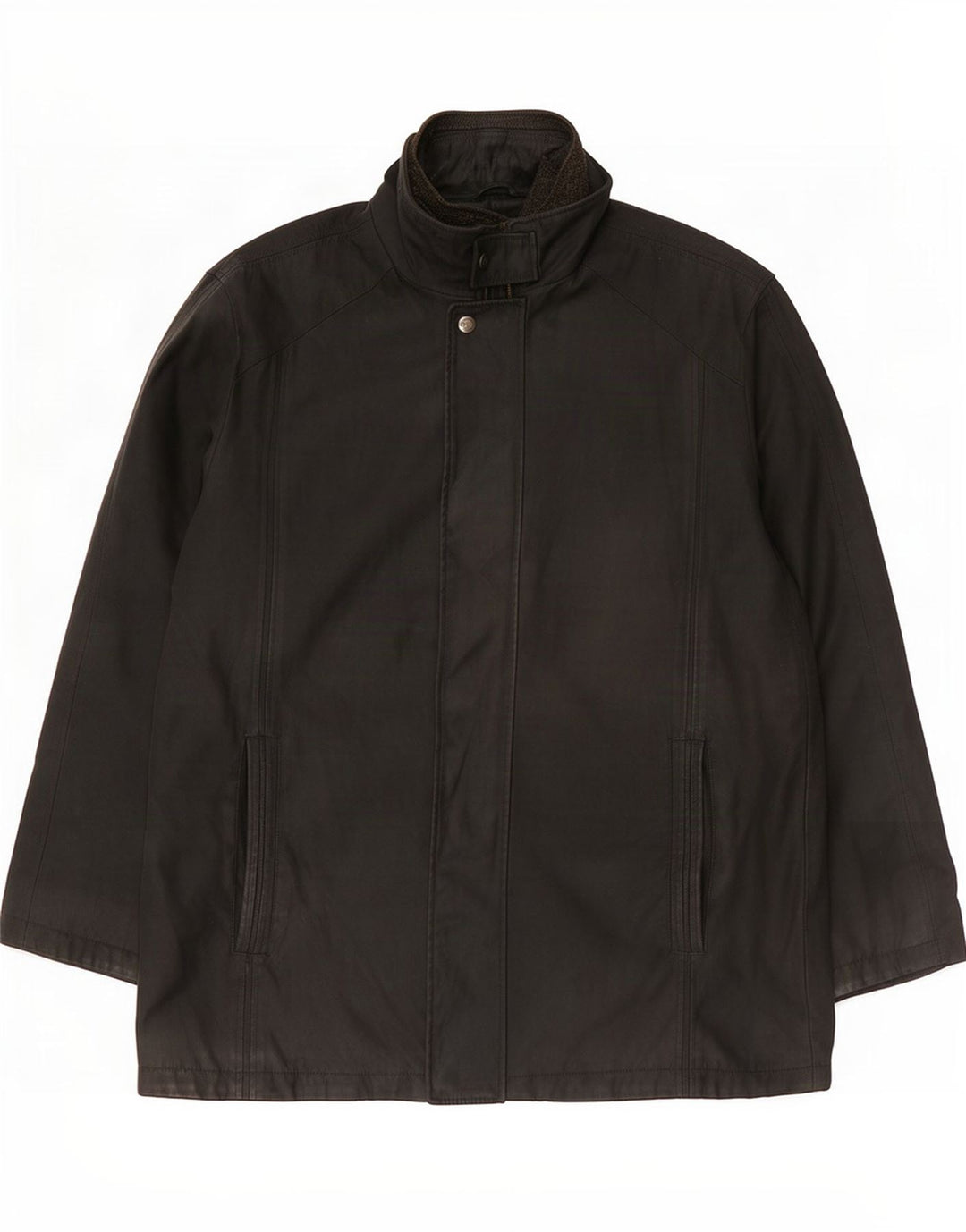 Douglas Herren-Windbreaker-Mantel UK 44 2XL Schwarz