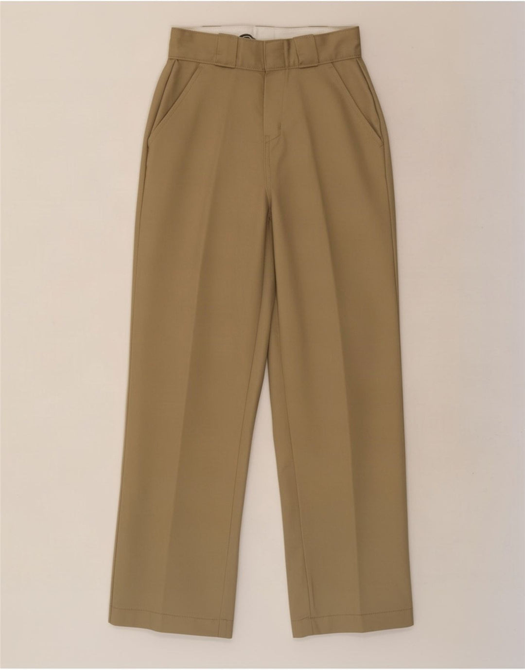 Dickies Gerade Chino-Hose für Damen W24 L26 Beige Polyester