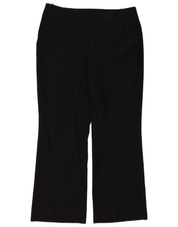 Marks & Spencer Damen Bootcut Freizeithose UK 16 Large W36 L30 Schwarz
