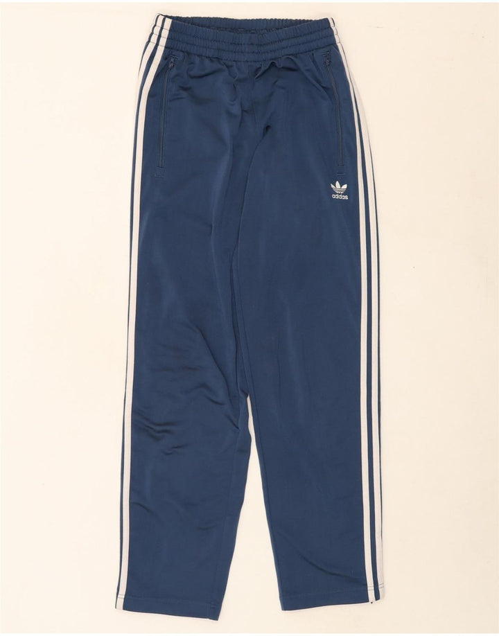 ADIDAS Mens Tracksuit Trousers XS  Blue Polyester Vintage Adidas and Second-Hand Adidas from Messina Hembry 