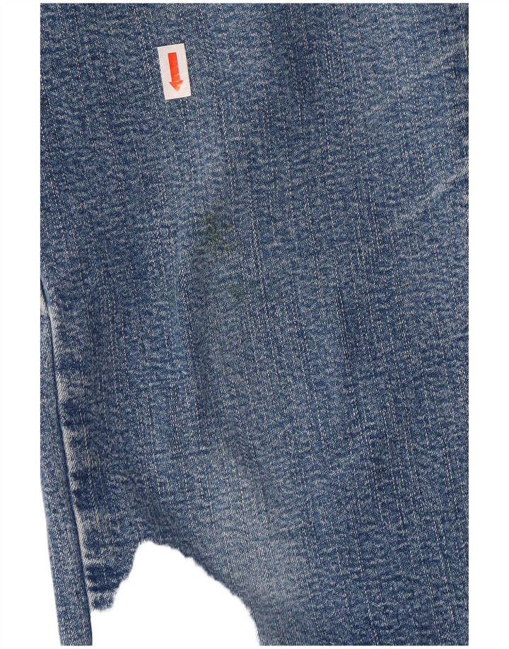 PER UNA Damen Bootcut Jeans UK 14 Medium W30 L30 Blaue Baumwolle