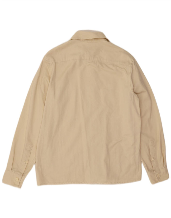 Zara Herrenhemd Mittelbeige Baumwolle
