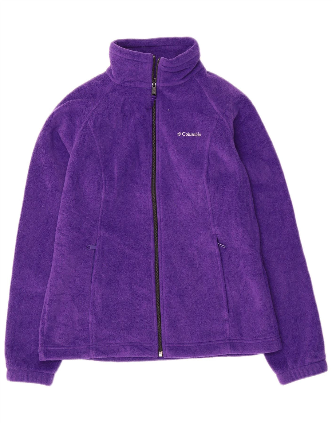 Columbia Damen Fleecejacke UK 14 Medium Purple Polyester
