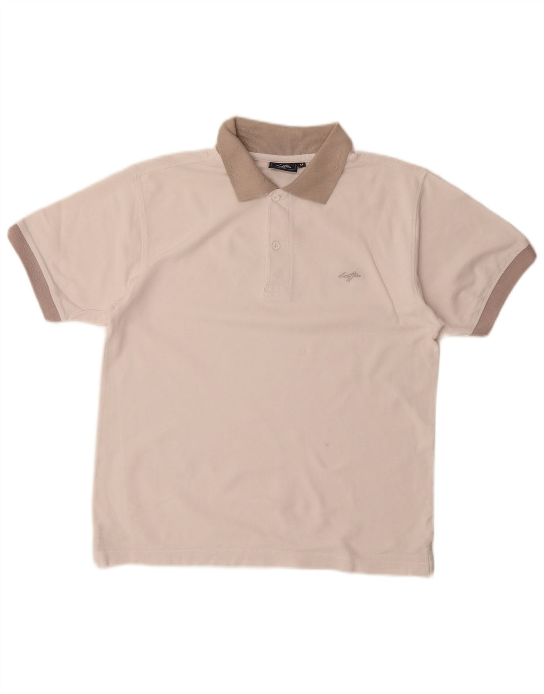 Lotto Herren-Poloshirt, Mittelweiß, Farbblock