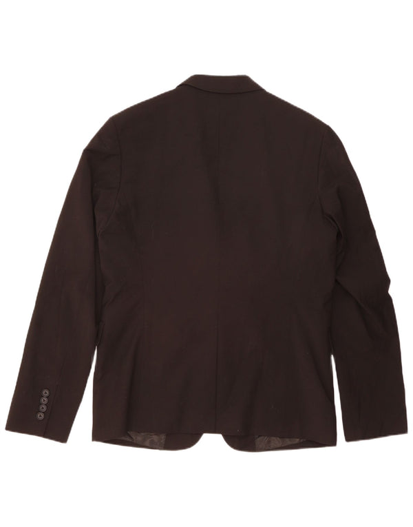 G-Star Herren 2-Knopf-Blazerjacke IT 52 XL Schwarz Polyester