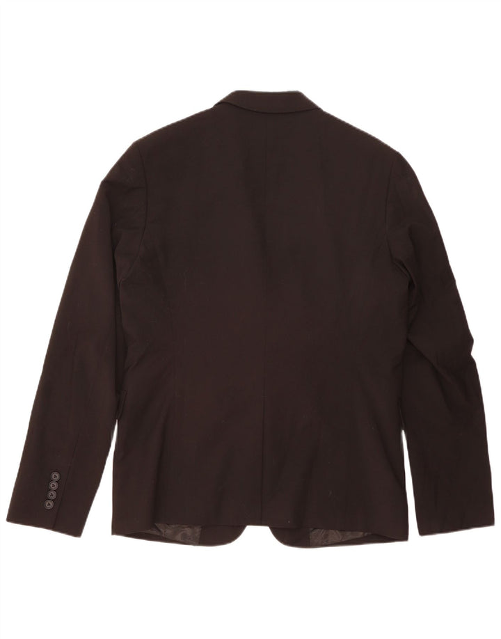 G-Star Herren 2-Knopf-Blazerjacke IT 52 XL Schwarz Polyester