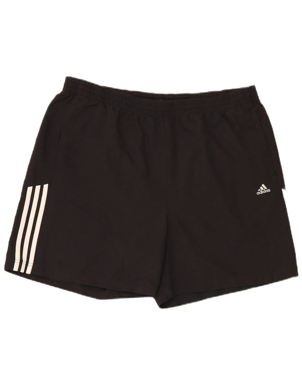 Adidas Mens Sport Shorts 2XL Black Polyester