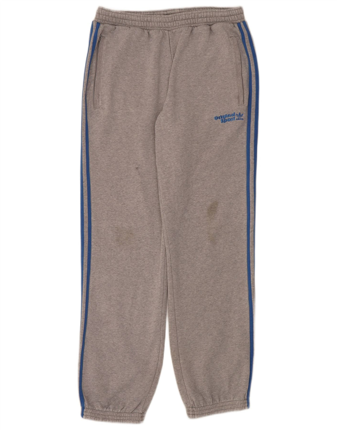 Adidas Herren Trainingshose Jogger mittelgraue Baumwolle