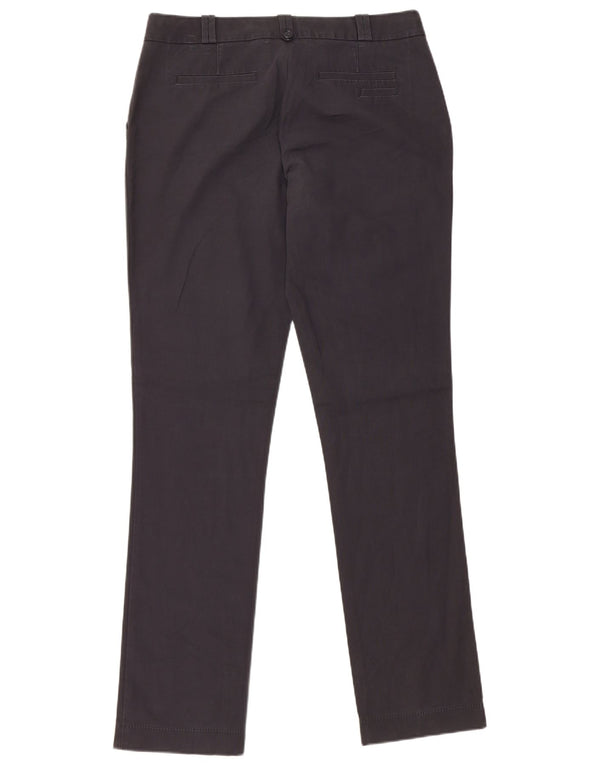 Massimo Dutti Damen Slim Chinohose EU 42 Large W32 L33 Marineblau