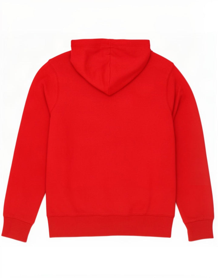 Levi's Jungen-Kapuzenpullover mit Reißverschluss, 15–16 Jahre, rotes Polyester