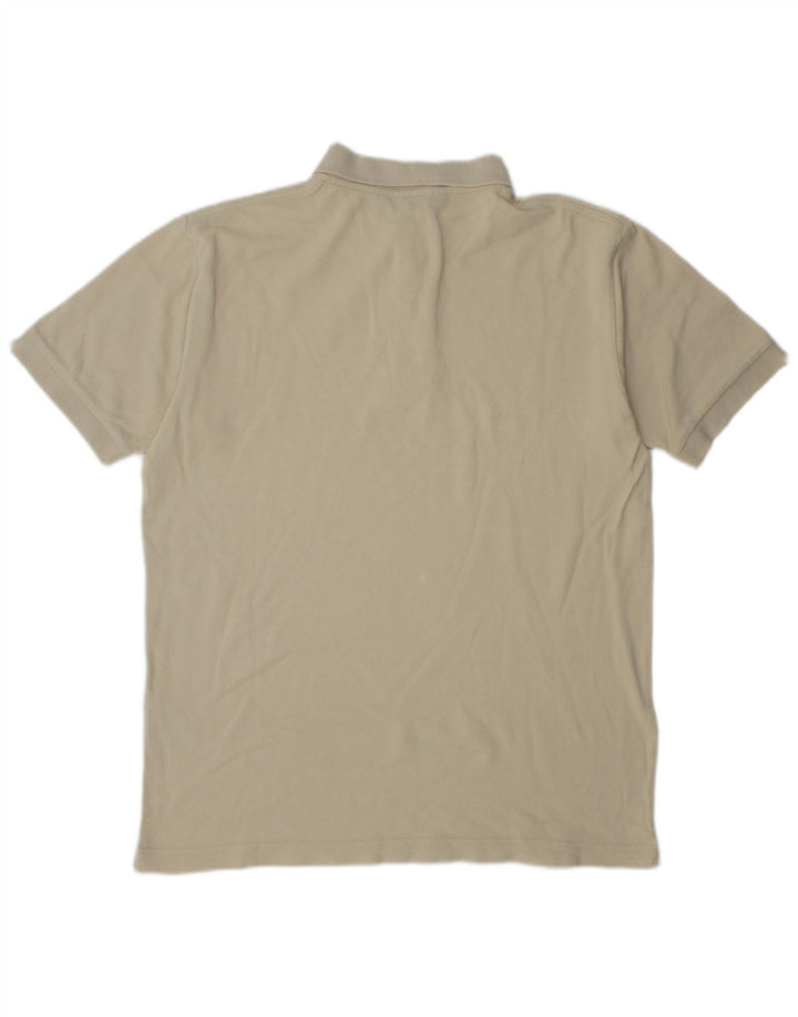 Kappa Herren Poloshirt Small Beige Baumwolle