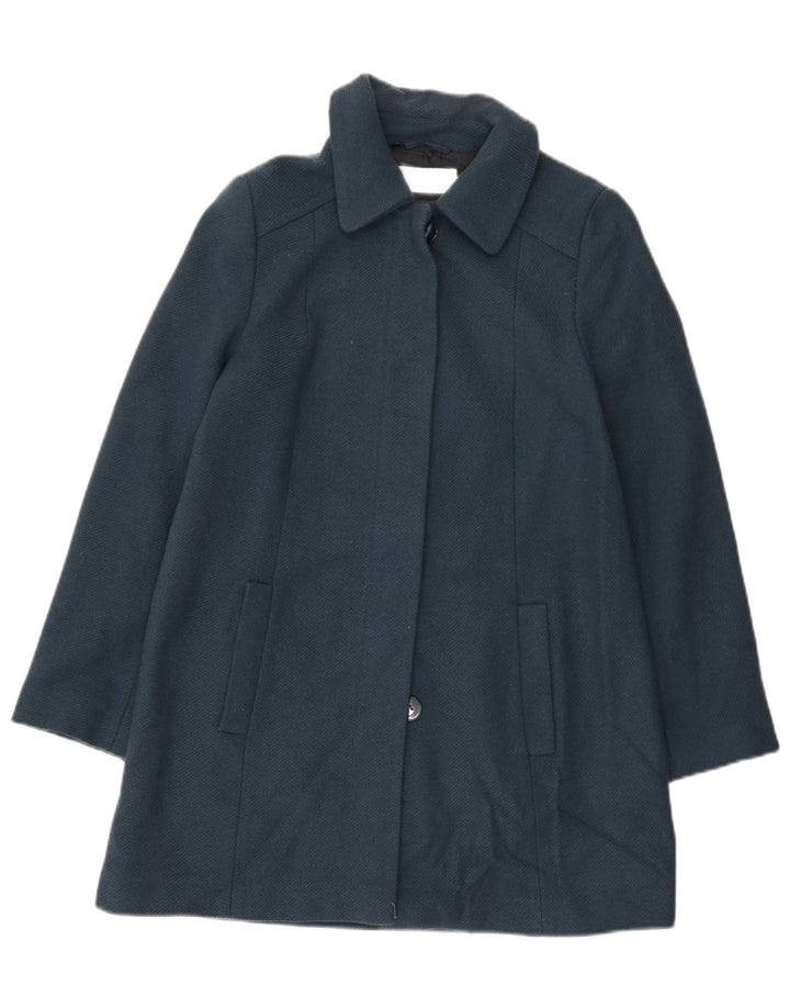 John Lewis Damen Mantel UK 8 Small Marineblau