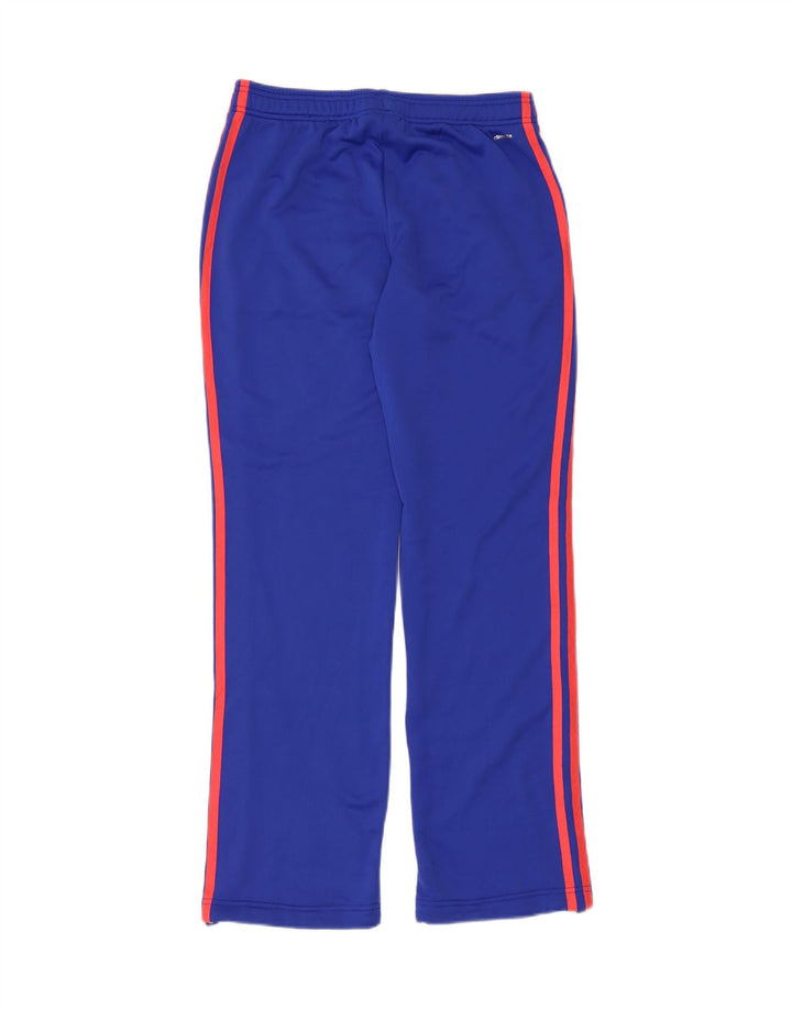 Adidas Damen Climalite Trainingshose UK 8/10 Small Blau Polyester