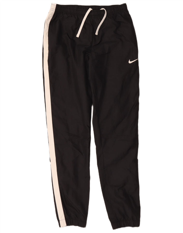 Nike Herren-Trainingshose, Jogginghose, Größe S, Schwarz, Farbblock-Polyester